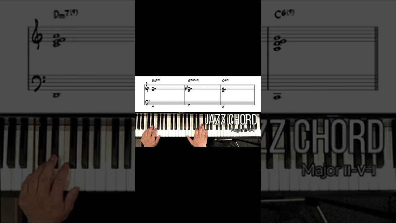 Guarda Jazz Chord (Major Ⅱ-Ⅴ-Ⅰ) 3-B #Shorts su YouTube Guarda Jazz Chord (Major Ⅱ-Ⅴ-Ⅰ) 3-B #Shorts su YouTube