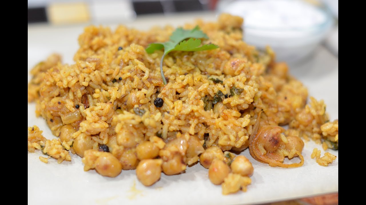 Chana Pulao in Instantpot - Tamil | கொண்டைக்கடலை புலாவ்