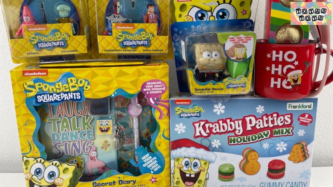 Spongebob unboxing giftwhat. Губка Боб квадратные штаны шампунь.