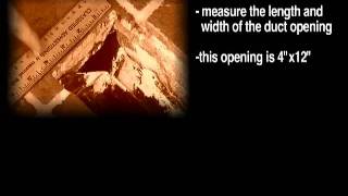 Measuring correctly for heat register installation -- ventcovers.biz