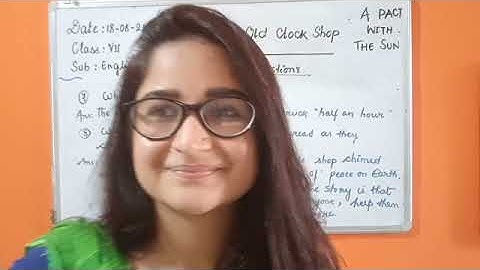 CLASS VI ENGLISH 18-08-2021 by Ms. Shweta Shukla