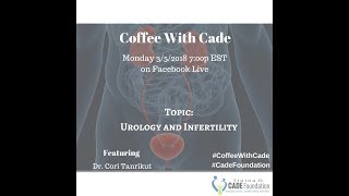 Coffee with Cade- Male reproductive health- ft Dr Corri Tannrikut, Urologist