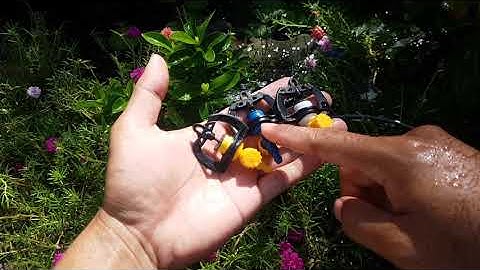 Béc phun mưa Bs7000 plus. Text cả 3 lưu lượng cho bà con xem