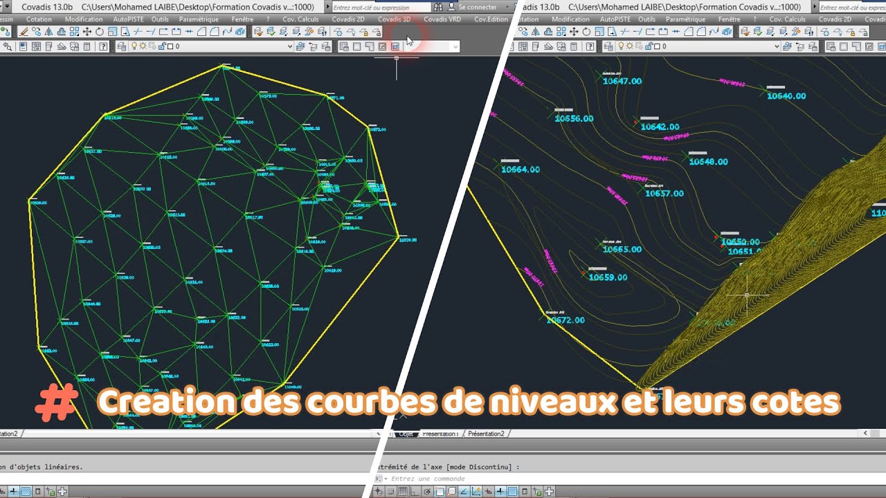 4) Calcul MNT et Périmétre - YouTube