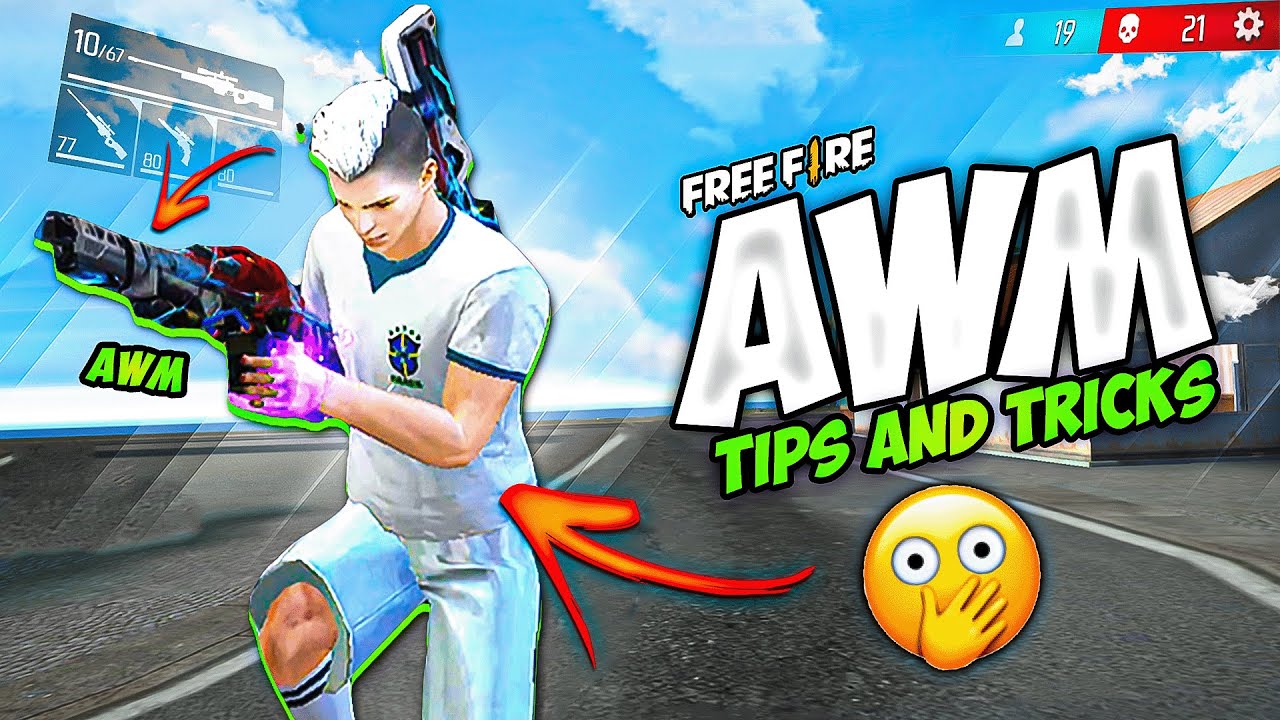 Best Free Fire Gameplay with AWM Like a Pro, How to play Free Fire Like a  Pro