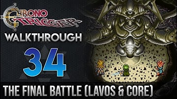 Chrono Trigger Walkthrough 34: The Final Battle (Lavos, Attack Mode, Outer Shell, Lavos Core)