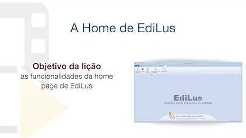 Vídeo Tutorial de EdiLus - A Home de EdiLus - ACCA software