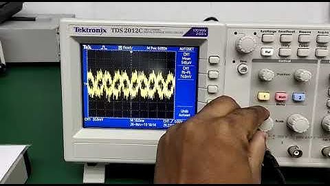 Tektronik TDS 2012C Repair and Calibration by Dynamics Circuit (S) Pte. Ltd.