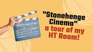 Showing my Home Theater Room "Stonehenge" Cinema featuring Hovereze!