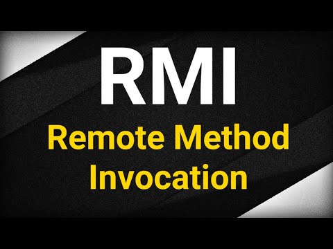 Βίντεο: Τι είναι το RMI στο κατανεμημένο σύστημα;