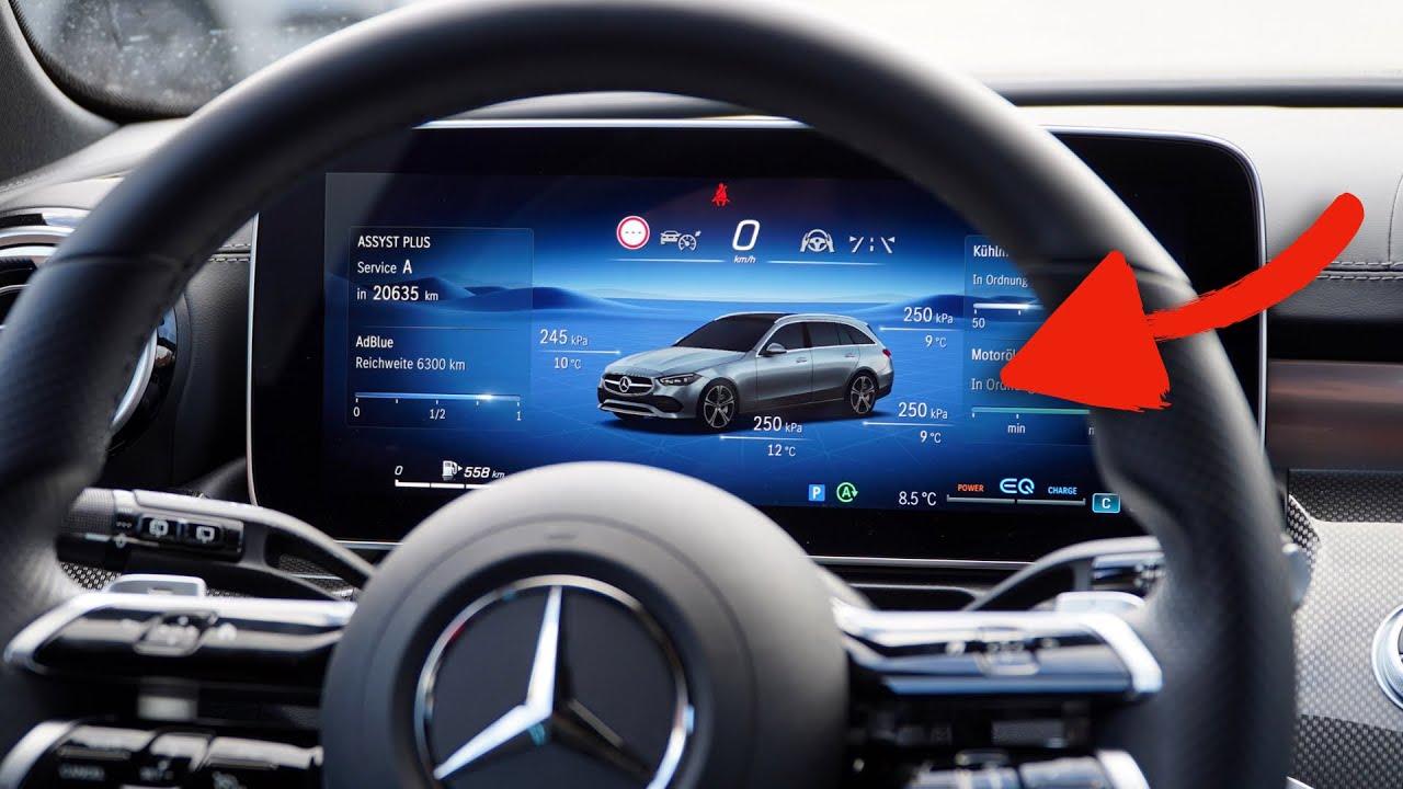 ALLES, was DU zum NEUEN Mercedes Tacho wissen musst! YouTube
