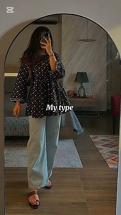 My type Kurti with Jeans #reletable #type #style #recommended #trending #shortsfeed #shorts