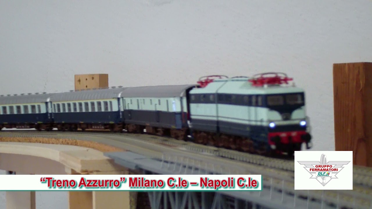 Rapidi R30/R33 “Treno Azzurro” Milano C.le – Napoli C.le e vv.