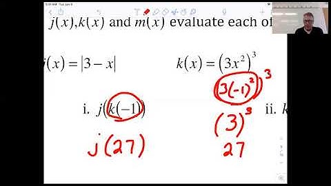 Operations/composite  functions notes