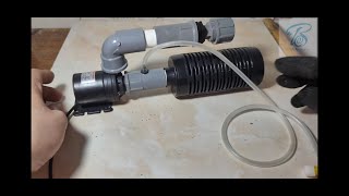 DIY Microbubble pompa DC aquarium + filter