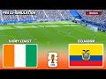 🔴Ivory Coast vs Ecuador | FIFA World Cup 2026 | PES 21 Football Simulation