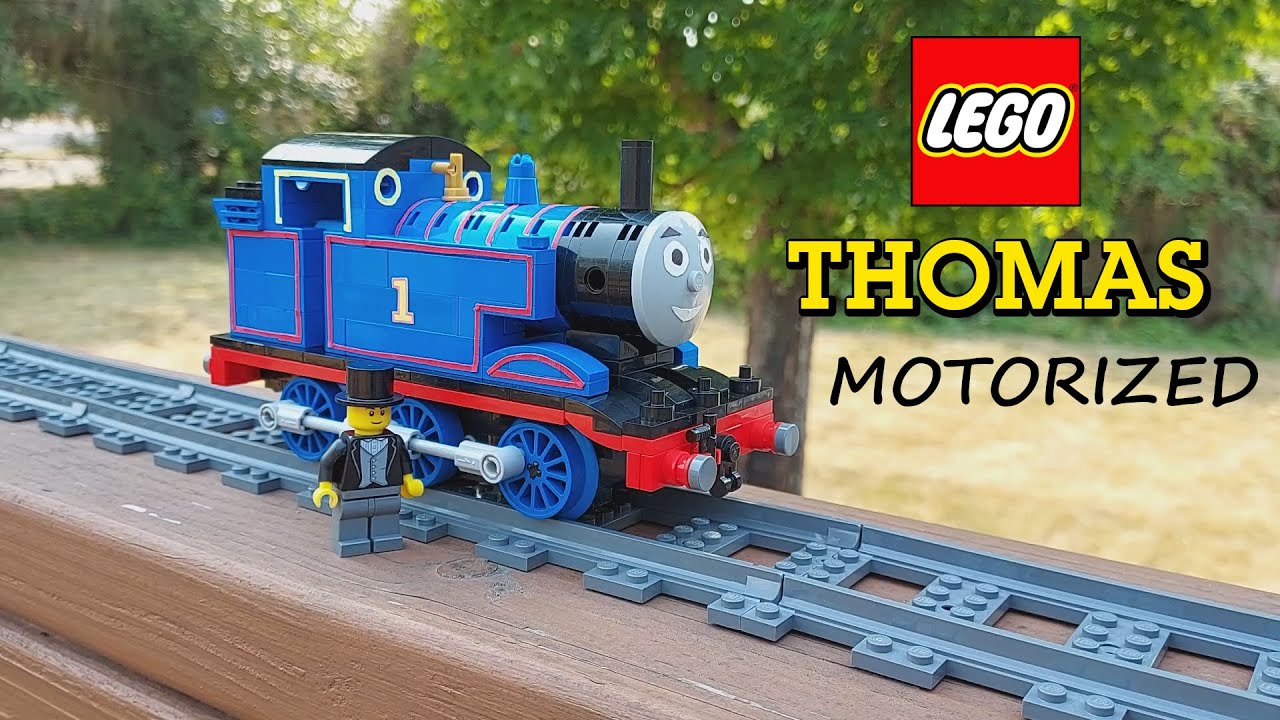 LEGO Motorized Thomas Tank Engine - Thomas and Friends Railway Series MOC Showcase - YouTube