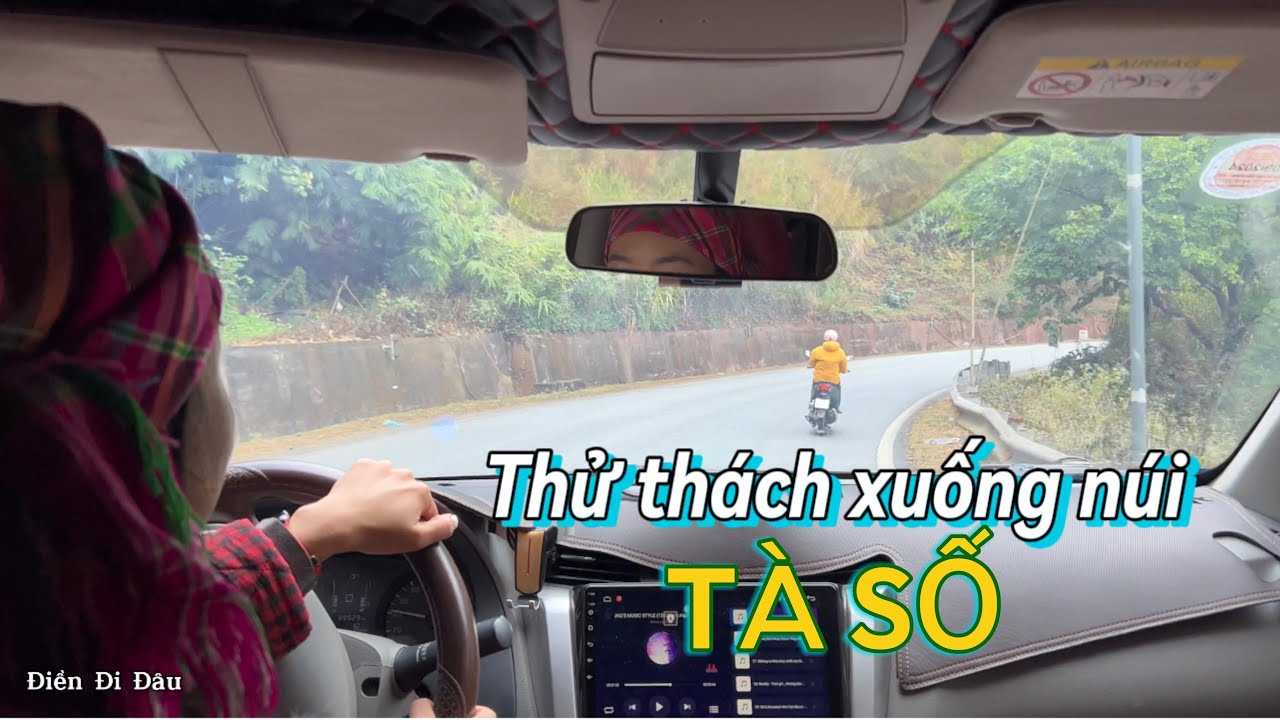 Tết Mông P7 Anh Tú Xe Đầu Kéo Vlog thử thách tay lái Phúc Điền xuống đèo đi chợ nấu lẩu