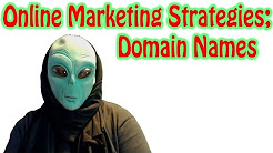 Online Marketing Strategies - Domain Names