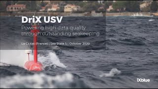 DriX USV: Powering high data quality through outstanding seakeeping - Full mission report