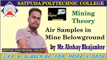 Air Samples in Mine below ground