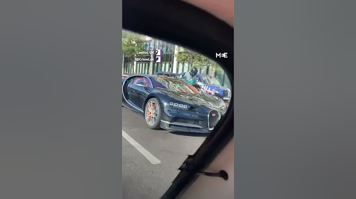 London thieves on scooters smash window of Kuwaiti man’s luxury car in robbery attempt