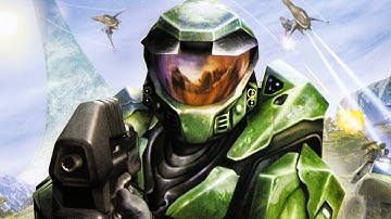 CGR Gameplay - HALO: COMBAT EVOLVED (XBOX) Level 1 Part 1 Walkthrough