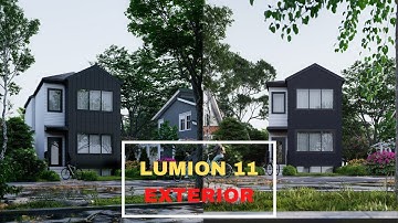 Lumion 11 Realistic Render Tutorial | Freelance Work | Exterior