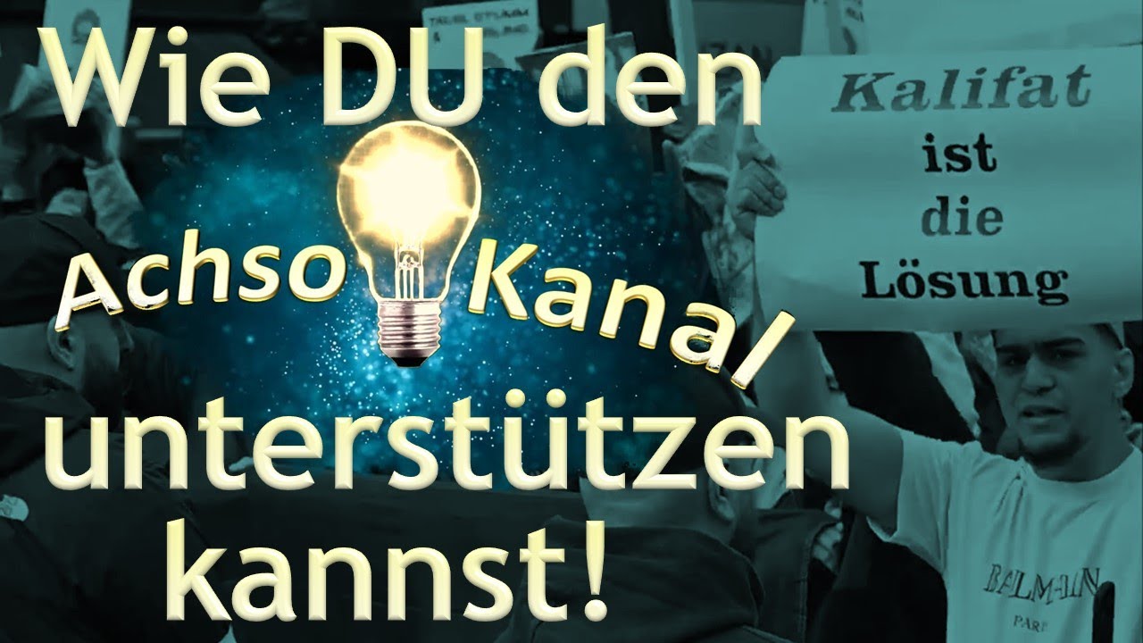 Wie kannst DU den Achso Kanal unterstützen (indirekt)? YouTube