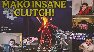 Valorant Streamers Reacts To DRX Mako Insane 1v2 CLUTCH Against Sentinels In EWC 2025