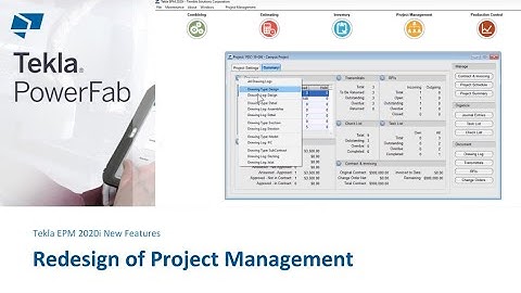 Greater Visibility of Key Project Information in Tekla EPM 2020i