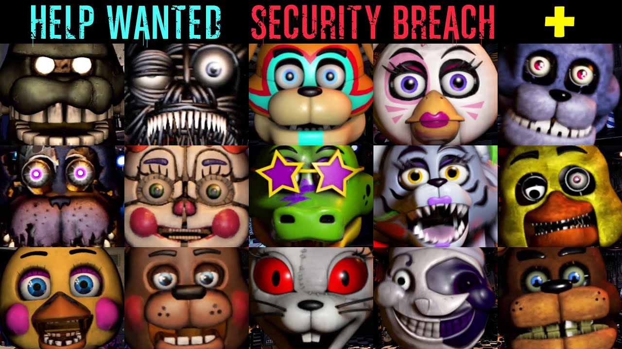 Ultimate Custom Night - FNaF: Security Breach (Mod) by NIXORY - Game Jolt