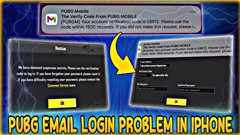 pubg email verification code not received how to login pubg with gmail in iphone