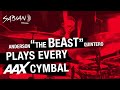 SABIAN Artist Anderson "The BEAST" Quintero Plays EVERY Cymbal in the AAX Lineup!