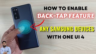 How To Enable Back-Tap Feature On Any Samsung Devices With One UI 4 screenshot 5