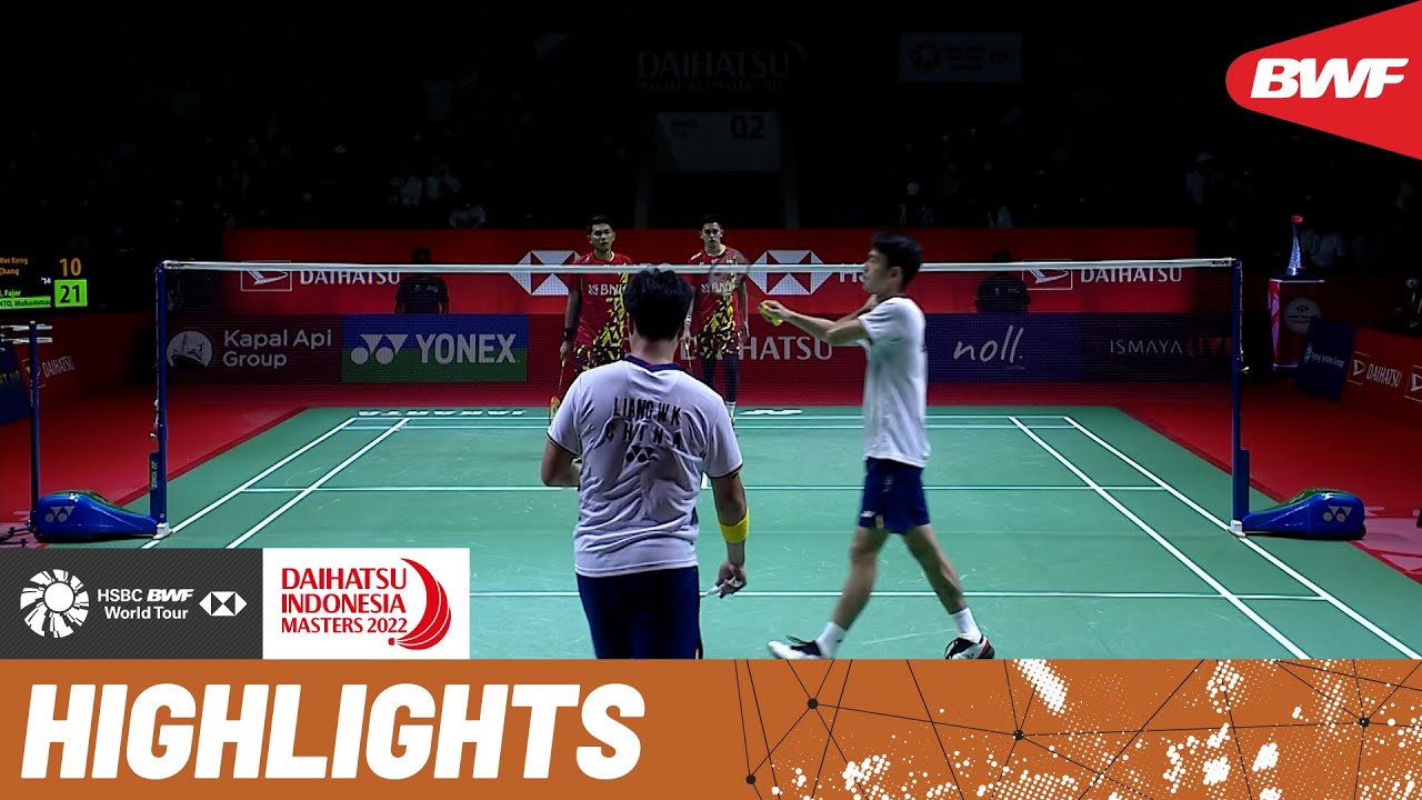 Up-and-coming Liang/Wang take on home favourites Alfian/Ardianto