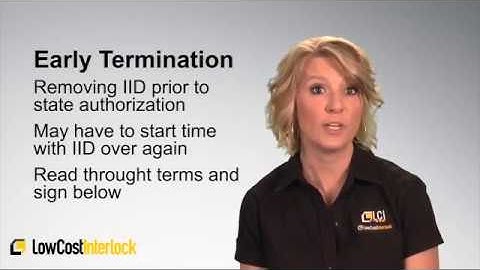 Low Cost Interlock - Ignition Interlock Device Installation