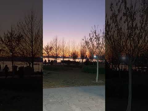 صدای دلنشین اذان مغرب به افق اشا در باملند چیتگر