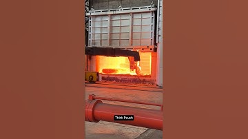 Forging Red-Hot Steel Blocks Like a Beast