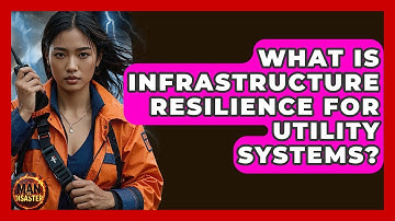 What Is Infrastructure Resilience For Utility Systems? - Man vs. Disaster