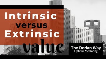 How to Understand Intrinsic versus Extrinsic Options Value
