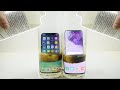 Iphone 12 vs samsung galaxy s20 in piranha acid experiment will it survive