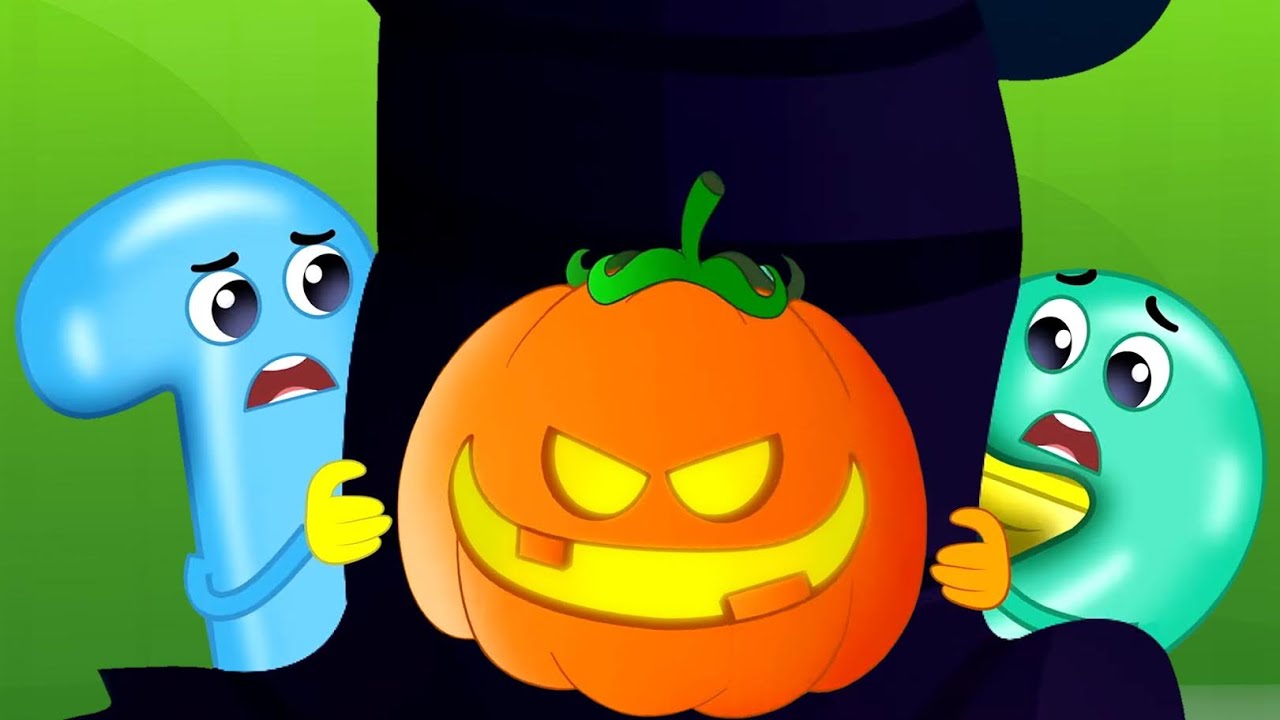 Scary Pumpkin, Halloween Nursery Rhymes And Kids Songs - YouTube
