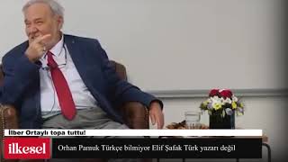 İlber Ortaylı: Orhan Pamuk Türkçe bilmiyor Elif Şafak Türk yazarı değil Resimi