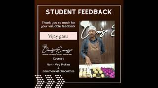 Student Feedback on Nonveg Pickles Class.