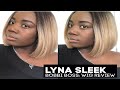 LYNA SLEEK Review| Bobbi Boss “MLF217” Synthetic Lace Front Wig | TT6/23