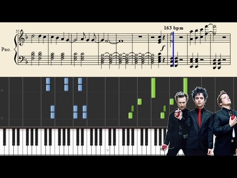 Green Day - 21 Guns - Piano Tutorial + Sheets