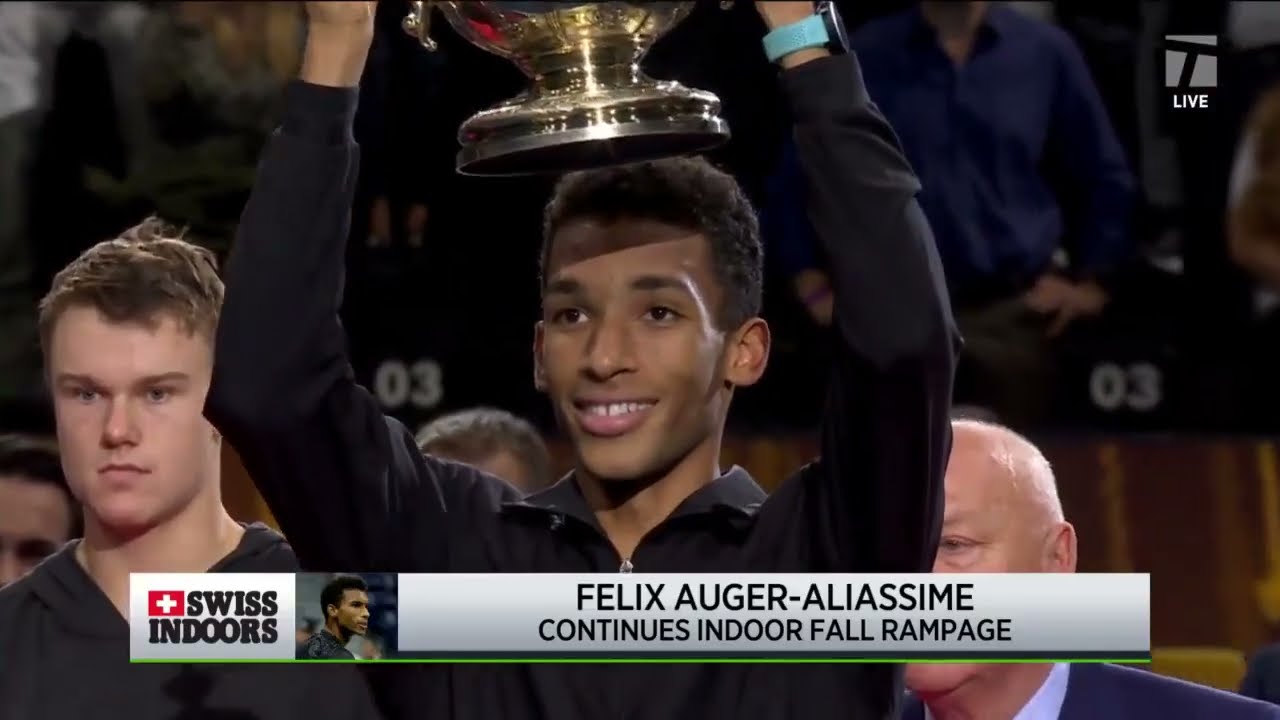 Tennis Channel Live Auger-Aliassime Captures Third Straight Title, Wins Basel