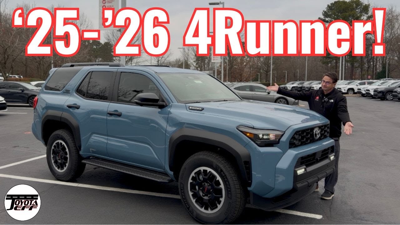 Essential 2026 Toyota 4Runner Off-Road Features You Need!