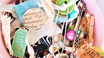 JUNK DRAWER CLEAN OUT! Pt 1! Craft Room Organization Time! Plus DIY PENDANT Demo! Paper Outpost! :)